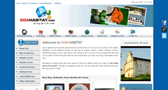 Desktop Screenshot of goahabitat.com
